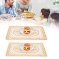 thumbnail image 1 of Placemats, Coaster Reliable Durable Non- Safe  for Hotel for Kitchen for Housewarming for Wedding Style 1,Style 2,Style 3,Style 4, 1 of 8
