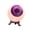 B, variant on YAMB Halloween 3D Eyeball Resin Tabletop Ornament, Reusable Spooky Mini Horror Desktop Decor, Creepy Small Layout Prop for Home Hotel Party Tiered Tray Display, 1.97 Inch