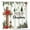 Color 7, variant on Merry Christmas Red Barn and Truck Shower Curtain with Snowman and Holiday Scene for Home Bathroom Bath Tub Decoration 72x72 inch
