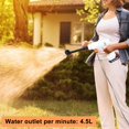 thumbnail image 3 of AQRS Electric Pressure Washer, 180W Portable Auto Cordless Electric Power Washer with 6-in-1 and Adjustable Nozzle 2 Batteries 1 Charger, for Fence, Car, Floor Watering, Vegetables, 3 of 7