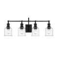 thumbnail image 3 of 734-4V-MB-Z-Lite-Bryant - 4 Light Bath Vanity In Industrial Style-12.25 Inches Tall and 32 Inches Wide, 3 of 5