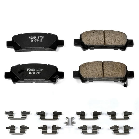 Power Stop Rear Z17 Evolution Ceramic Brake Pads with Hardware 17-770
