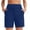 W10-Blue, variant on Womens Pants High Waist Sleek Solid Color Flex Yoga Shorts Lightweight Stretchy Gym Shorts Army Green L