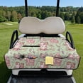 thumbnail image 2 of Pzuqiu Golf Cart Seat Covers Easy to Carry Pockets, Compatible with Golf Carts Golf Course Quilted Golf Cart Seat Covers(Golfing Bear Pattern), 2 of 9