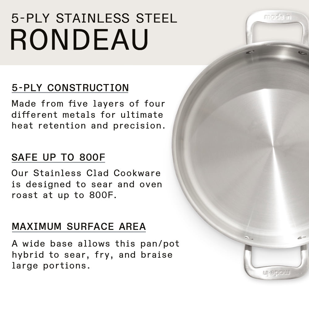 Rondeau Pot Sizes