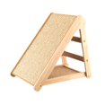 thumbnail image 2 of Rascador vertical de madera para gatos, de sisal, para que descansen los gatitos. S, 2 of 9
