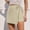 Beige, variant on PWPSG Womens High Waist Wrap Skort, Side Tie Detail with Built-in Shorts, Soft Fabric for Casual Vacation Outfits White S