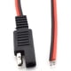 thumbnail image 5 of Cable de extensión SAE de 18 AWG, 4 piezas, conector rápido SAE de 2 pines, enchufe de desconexión, cable de enchufe SAE para panel de batería solar de 10 A, 1 pie/30 cm, 5 of 5