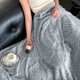 thumbnail image 1 of Color Style Taffeta Comfortable Fleece Blanket Sofa Leisure Throw Blanket, 1 of 6