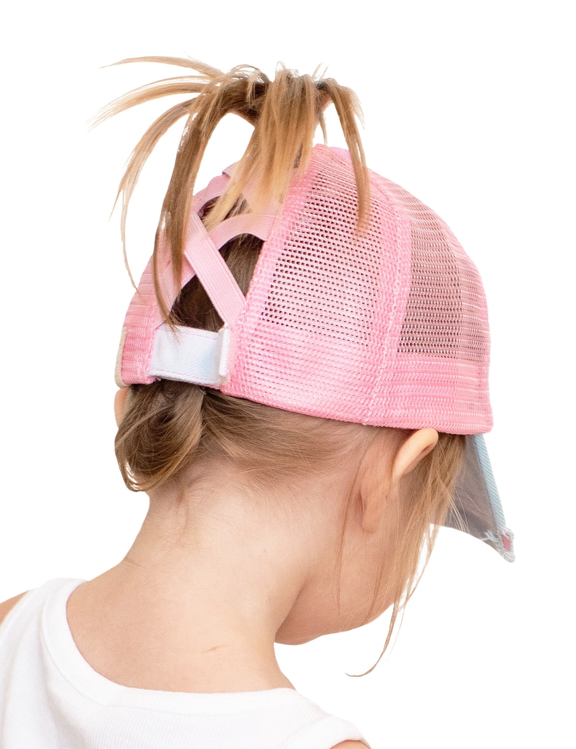 CC Kids Tie-Dye Criss-Cross Pony Cap