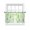 Green, variant on Sage Green Leaves Sheer Curtains 96 Inch Length 2 Panels Set Window Treatments, Summer Botanical Farmhouse Leaf Watercolor Rod Pocket Semi Curtains for Living Room/Bedroom/Kitchen, 104"W x 96"L