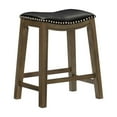 thumbnail image 4 of Topline Home Furnishings Counter Height Stool, Faux Leather, 4 of 5