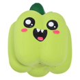 thumbnail image 2 of Dog Squeak Toy Latex Tough Squeaky Dog Toys For Puppies Small Dogs Indoor Play Teething Period Durable Wear Resistant Vegetable Face 1Pcs, 2 of 5