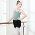 thumbnail image 4 of SILVERCELL Toddlers Girls Dance Shorts Bike Short Breathable Safety Under Dress Shorts 4-14Y, 4 of 8