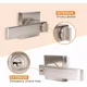 thumbnail image 2 of Cerradura Manija Seguridad Cuadrada Puerta Recamara Baño, 2 of 7