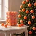 thumbnail image 4 of Dmlowu 24Pcs Christmas Ball Ornaments, Flock Shatterproof Christmas Ornaments, Christmas Tree Decorations for Holiday Wedding Party Home Office Mall, 4 of 9