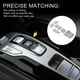 thumbnail image 3 of Pegatinas de panel de cambio de marcha para botón de freno de mano y freno de estacionamiento para Hyundai Tucson 2022 2023, botón P AUTO HOLD, 1 juego tono plateado, 3 of 6