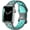 Teal 3-Gris, variante sur ComfiTime Apple Watch Bracelet – Bracelets Sport iWatch Extensibles 38mm 40mm 41mm 42mm 44mm 45 mm pour Femmes et Hommes, Bracelet en Silicone Respirant Apple Watch pour Series SE 8 7 6 5 4 3 2 1