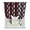 Red, variant on Red Grey Striped Tie Up Curtains for Window, Thermal Insulated Balloon Shade Adjustable Rod Pocket Curtains Valance Panels for Kitchen Bathroom Cafe 42 x 45 Modern Abstract Geometric Stripes