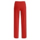 thumbnail image 3 of mujer otoño invierno pantalones de color sólido pantalones largos largos pantalones deportivos rosa fuerte / l, 3 of 6
