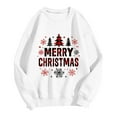 thumbnail image 4 of Womens Sweatshirt Christmas Long Sleeve Crewneck Casual Print Pullover Tops, 4 of 4