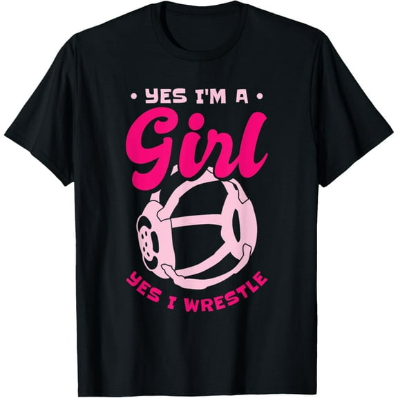 Girls Wrestling Wrestler Wrestle High School Girls Wrestling T-Shirt