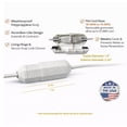 thumbnail image 4 of CordSafe Outdoor Extension Cord Protector – Weather-Resistant Snap-Lock Cover for Christmas Lighting Plug Connections – Rugged UV-Resistant Plastic Plug Protection, 3-Pack, Made in USA, 4 of 8