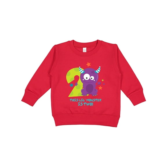 Inktastic Monster 2nd Birthday Toddler Sweatshirt