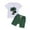 Green, variant on Teen Boy Clothes Boys' Shorts Set Outfits Kids Unisex Summer Round Neck Short Sleeve Casual 18-24 Months 2t 3t 4t 5t 6t T-Shirt with Solid 2Pcs Outfit T Shirt Pullover Tops 2-Piece