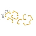 thumbnail image 4 of 1/12 Pulls Dollhouse Toy Model Drawer Handle Cabinet Door Pull Handles Door Handle for Furniture Cabinet 8Pcs Hugo Mini tiradores, 4 of 10