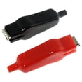 thumbnail image 2 of 2Pcs 20A Sheathed Alligator Clips Electrical Diy Test Leads Crocodile Clips, 2 of 6