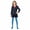 Navy, variant on Hot Pink 2-Piece Blazer Suit and Skirt Set Formal Jacket Costume for Halloween Cosplay Party