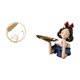 thumbnail image 5 of Figura de bola de cristal de metal, estatua de princesa, llavero, bandeja, adorno de arte moderno para pasillo, chimenea, dormitorio, sala de estar, o, 5 of 8