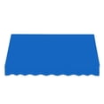 thumbnail image 2 of Awntech 5.375 ft Dallas Retro Fixed Awning Acrylic Fabric, Bright Blue, 2 of 2