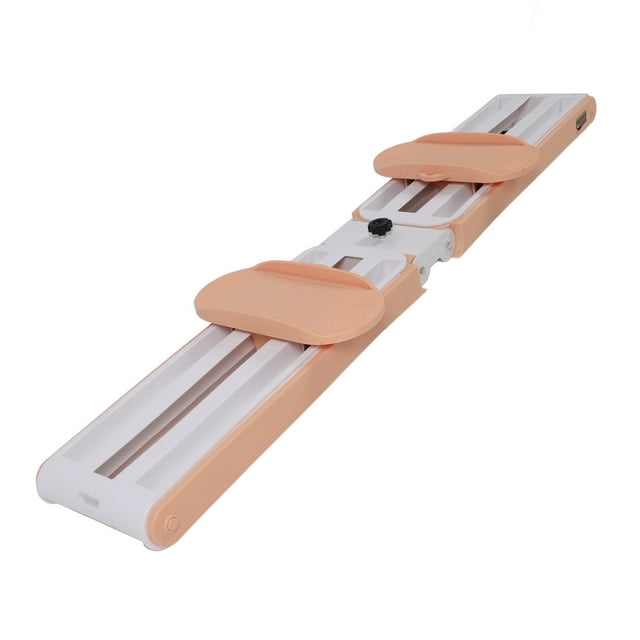 Planche de Reformer Pilates Pliable, Planche de Reformer Pilates Glissière Multifonctionnelle Entraîneur de Plancher Pelvien pour Intérieur