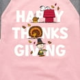thumbnail image 3 of Peanuts - Happy Thanksgiving Icons - Toddler And Youth Girls Raglan Graphic T-Shirt, 3 of 6