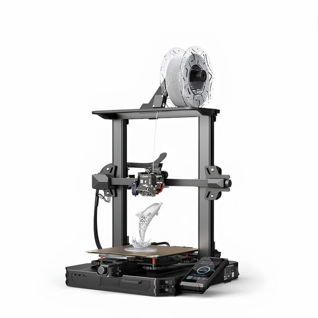 Creality3D Ender 3 S1 Pro High-Temperature Nozzles 3D Printer with CR Touch Automatic Leveling & PEI Magnetic Platform, New 1 Count