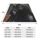 thumbnail image 3 of Balery Black And Gold White Horse Manta de Felpa Suave y Acogedora – Cobija de Franela Aterciopelada para Cama, Lavable y Cálida para Sofá, Mascotas, Transpirable-60"x50", 3 of 7