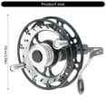 thumbnail image 5 of SIEYIO Light Weight Fly Fishing Reels Sound Hand Reels Metal Fishing Hand Wheel Driving Cart Reels Wheel Fishing Accessories, 5 of 8