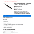 thumbnail image 2 of Front Right Strut Assembly - Compatible with 2014 - 2015 BMW 428i xDrive, 2 of 2