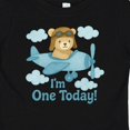 thumbnail image 4 of Inktastic 1st Birthday Airplane Teddy Bear I'm One Today Boys or Girls Baby T-Shirt, 4 of 5