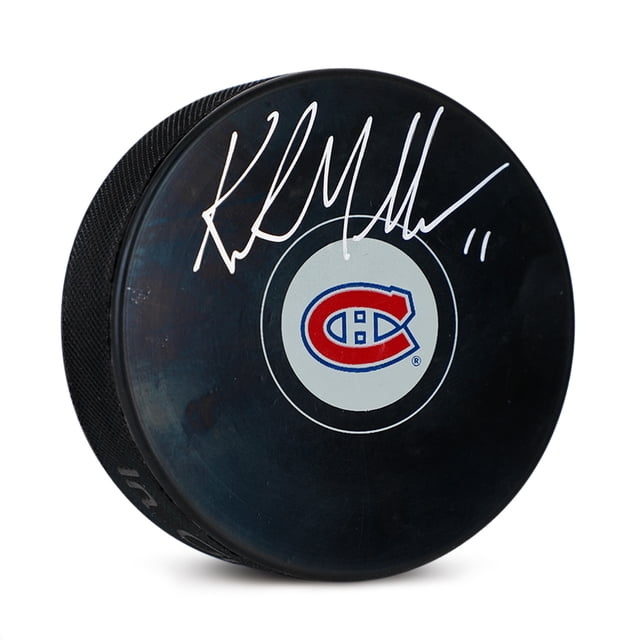 Kirk Muller Rondelle de Hockey des Canadiens de Montréal Autographiée