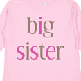 thumbnail image 4 of Inktastic Big Sister Girls Long Sleeve Toddler T-Shirt, 4 of 5