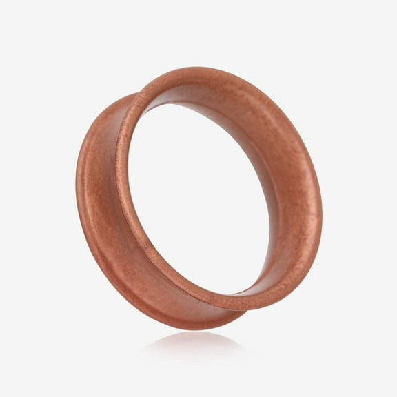 A Pair of Ultra Flexible Metallic Bronze Silicone Double Flared Tunnel Plug