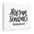 thumbnail image 4 of Scripture Walls  Send Isaiah 6:8 Bible Verse Canvas Christian Wall Art Ready to Hang Unframed, 4 of 12