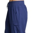 thumbnail image 5 of RBX Active Women's Plus Size Relaxed Lightweight Woven Cargo Capri Pant, 5 of 5