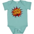 thumbnail image 3 of Inktastic Little Sister Super Hero Girls Baby Bodysuit, 3 of 5