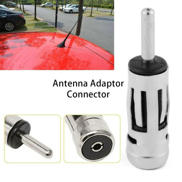 GLFILL Car Radio Antenna Adapter Iso To Din Cable for Fm Am Antenna Car  Audio