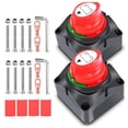 thumbnail image 1 of Interruptor de batería Nilight de 12 V, 24 V, 48 V, 275 A, encendido/apagado, resistente, 1 of 9