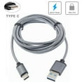thumbnail image 3 of Charger Cord Type-C 6ft USB Cable w 2-Port USB 36W Fast Car Charger G5A for LG G7 ThinQ, G Pad X II 10.1, Stylo 5 4 Plus - Microsoft Surface Go (10"), Lumia 950 - Motorola One, Moto Z4 Z3 Play, 3 of 11
